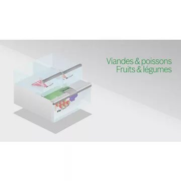 Réfrigérateur combiné encastrable BOSCH KIN86MSE0 Serenity Eco Airflow – Image 14