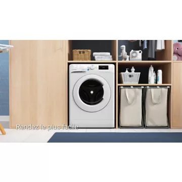 Lave linge séchant hublot INDESIT BDE96435WKVFR – Image 11
