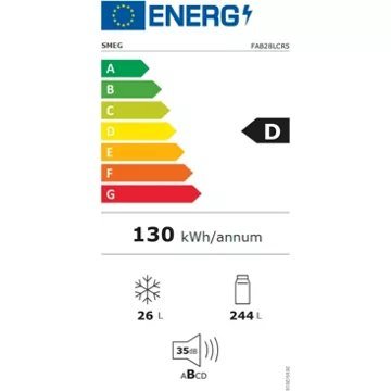 Réfrigérateur 1 porte SMEG FAB28LCR5 – Image 5