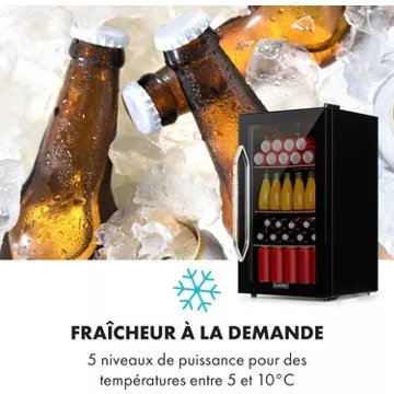 Réfrigérateur top KLARSTEIN Beersafe XXL 80L - Noir – Image 6