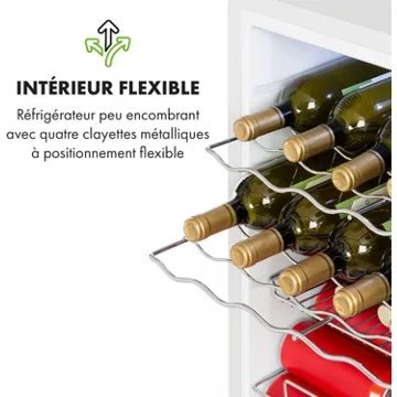 Mini réfrigérateur KLARSTEIN Beersafe XL 60 litres - Blanc – Image 7