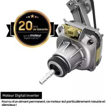 Lave linge hublot SAMSUNG WW80CGC04DAB Bespoke AI – Image 8