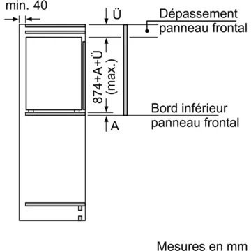 Congélateur top BOSCH GIV21AFE0 – Image 6