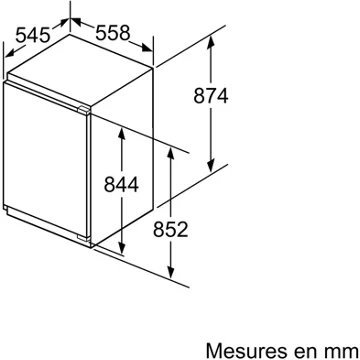 Congélateur top BOSCH GIV21AFE0 – Image 8