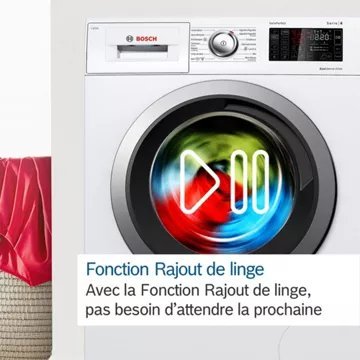Lave linge hublot BOSCH WGG0441SFR Serenity Série 4 – Image 11