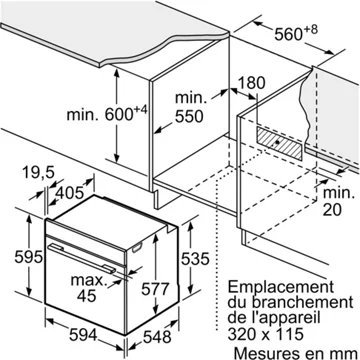 Four encastrable SIEMENS HB675G0S1 IQ700 – Image 8