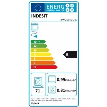 Four encastrable fonction vapeur INDESIT IFWS6540CIX – Image 11
