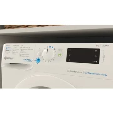 Lave linge hublot INDESIT BWE91296XWVFR – Image 6