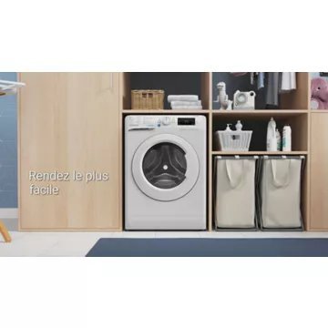 Lave linge hublot INDESIT BWE91296XWVFR – Image 13