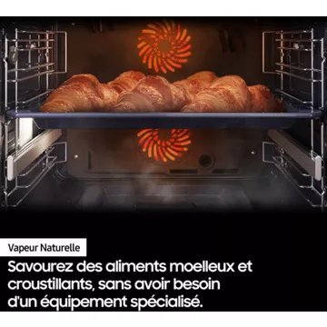 Four encastrable fonction vapeur SAMSUNG NV7B4450VCB – Image 7