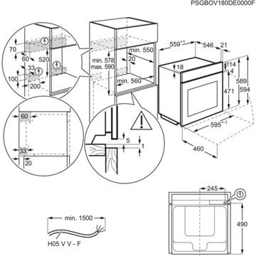 Four encastrable fonction vapeur AEG BSE978330M SteamCrisp – Image 6