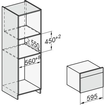 Four encastrable MIELE H 7240 BM NR – Image 2