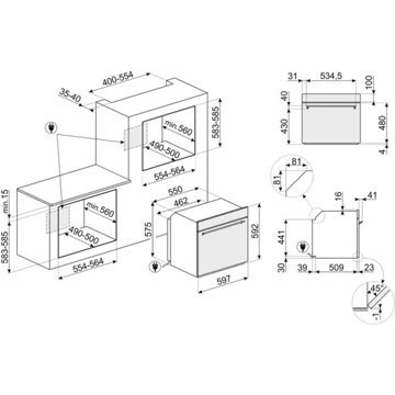 Four encastrable SMEG SFP6301TVX – Image 9