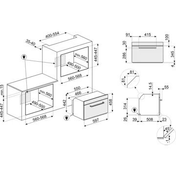 Four encastrable SMEG SO4902M1P – Image 4