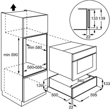 Tiroir Chauffant DE DIETRICH DWD4810W – Image 4