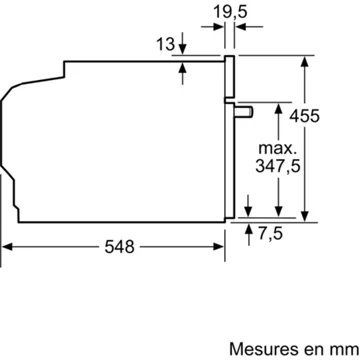 Four encastrable BOSCH CMG633BB1 Reconditionné – Image 8