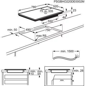 Table induction ELECTROLUX EIV85456 Flex – Image 6