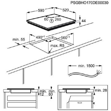 Table induction MIOGO MHI601SH SmartHood – Image 9