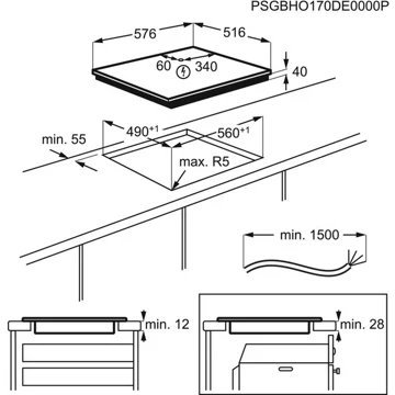 Table vitrocéramique AEG HK654850XB – Image 9