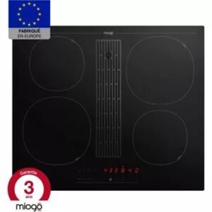 Table induction aspirante MIOGO MHI601H Kit recyclage