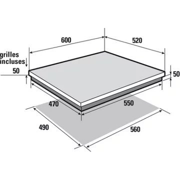 Table gaz SAUTER SPG4466B – Image 5