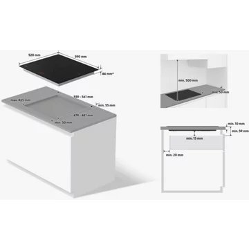 Table induction SAMSUNG NZ63B6056GK – Image 9