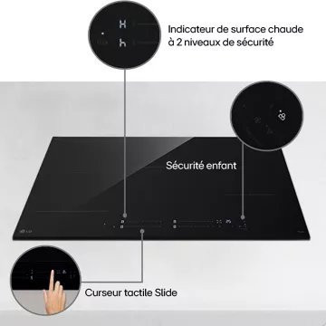 Table induction LG CBIZ3035B Flex XL – Image 7