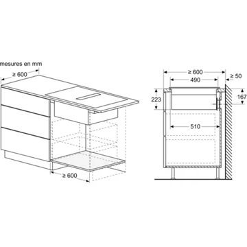 Table induction aspirante NEF V58THQ4L0 série N70 – Image 9