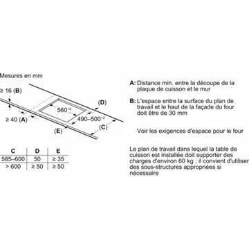 Table induction SIEMENS EX651HEC1F IQ700 – Image 8