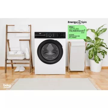 Lave linge hublot BEKO BM3WFU390411 Energy Spin – Image 10