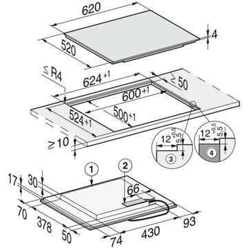 Table induction MIELE KM 7465 FL – Image 3