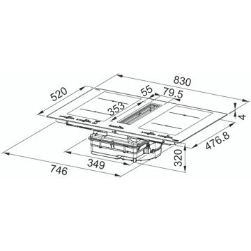 Table induction FRANKE MARIS FMA 8391 HI – Image 6