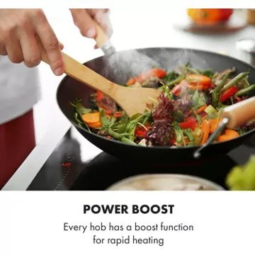 Table vitrocéramique KLARSTEIN Virtuosa EcoAdapt 7200W - Noir – Image 7