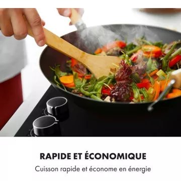 Table induction KLARSTEIN Kochheld - 6000W - Noir – Image 6