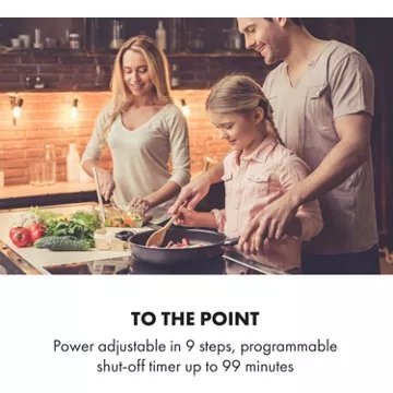 Table vitrocéramique KLARSTEIN Delicatessa 77 Hybrid Prime – Image 2