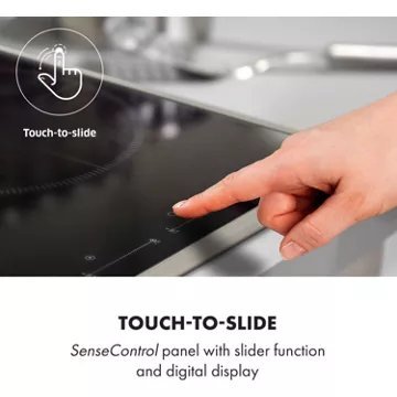 Table vitrocéramique KLARSTEIN Delicatessa 77 Hybrid Prime – Image 5