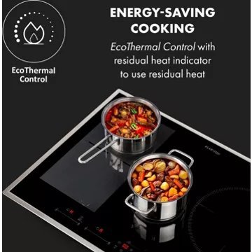 Table vitrocéramique KLARSTEIN Delicatessa 77 Hybrid Prime – Image 6