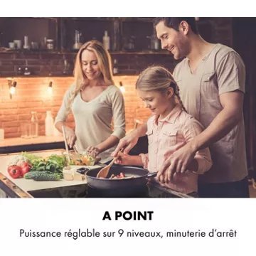 Table vitrocéramique KLARSTEIN Delicatessa 90 Flex - Noir – Image 2