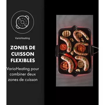 Table vitrocéramique KLARSTEIN Delicatessa 90 Flex - Noir – Image 3