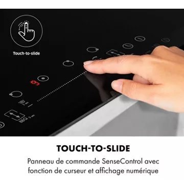 Table vitrocéramique KLARSTEIN Delicatessa 90 Flex - Noir – Image 5