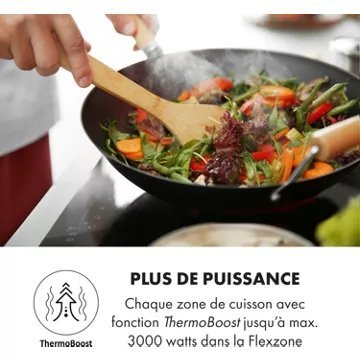 Table vitrocéramique KLARSTEIN Delicatessa 90 Flex - Noir – Image 7