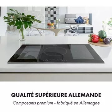 Table vitrocéramique KLARSTEIN Delicatessa 90 Flex - Noir – Image 8