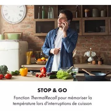 Table vitrocéramique KLARSTEIN Delicatessa 90 Flex - Noir – Image 9