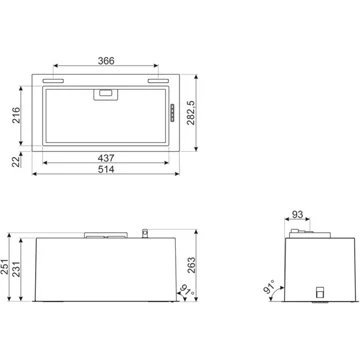 Hotte encastrable SMEG KSG52HPE – Image 3