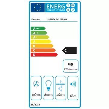 Hotte plafond ELECTROLUX LFG615X – Image 5