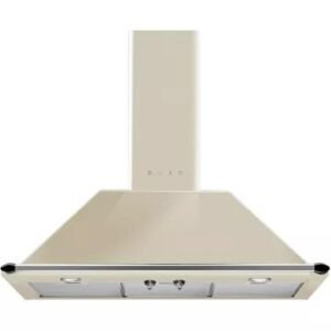 Hotte décorative murale SMEG KT90PE crème pour BU93