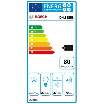 Hotte encastrable BOSCH DHL555BL SERIE 4 – Image 8