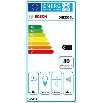 Hotte encastrable BOSCH DHL555BL SERIE 4 – Image 9