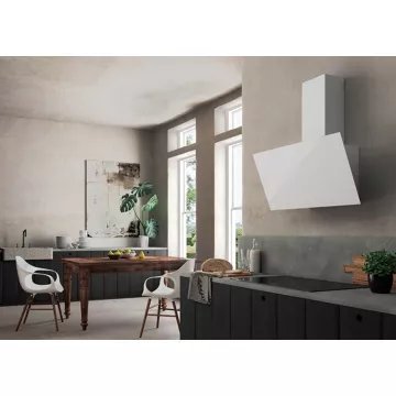 Hotte décorative murale inclinée FABER TWEET 800 BLANC – Image 2