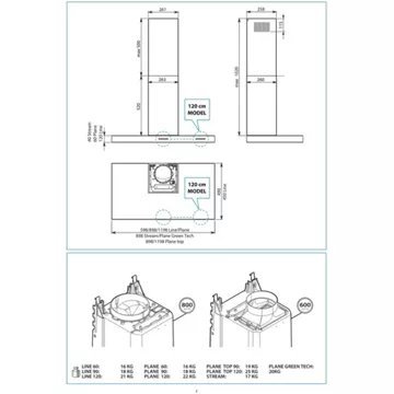 Hotte décorative murale FALMEC STREAM1430 – Image 5